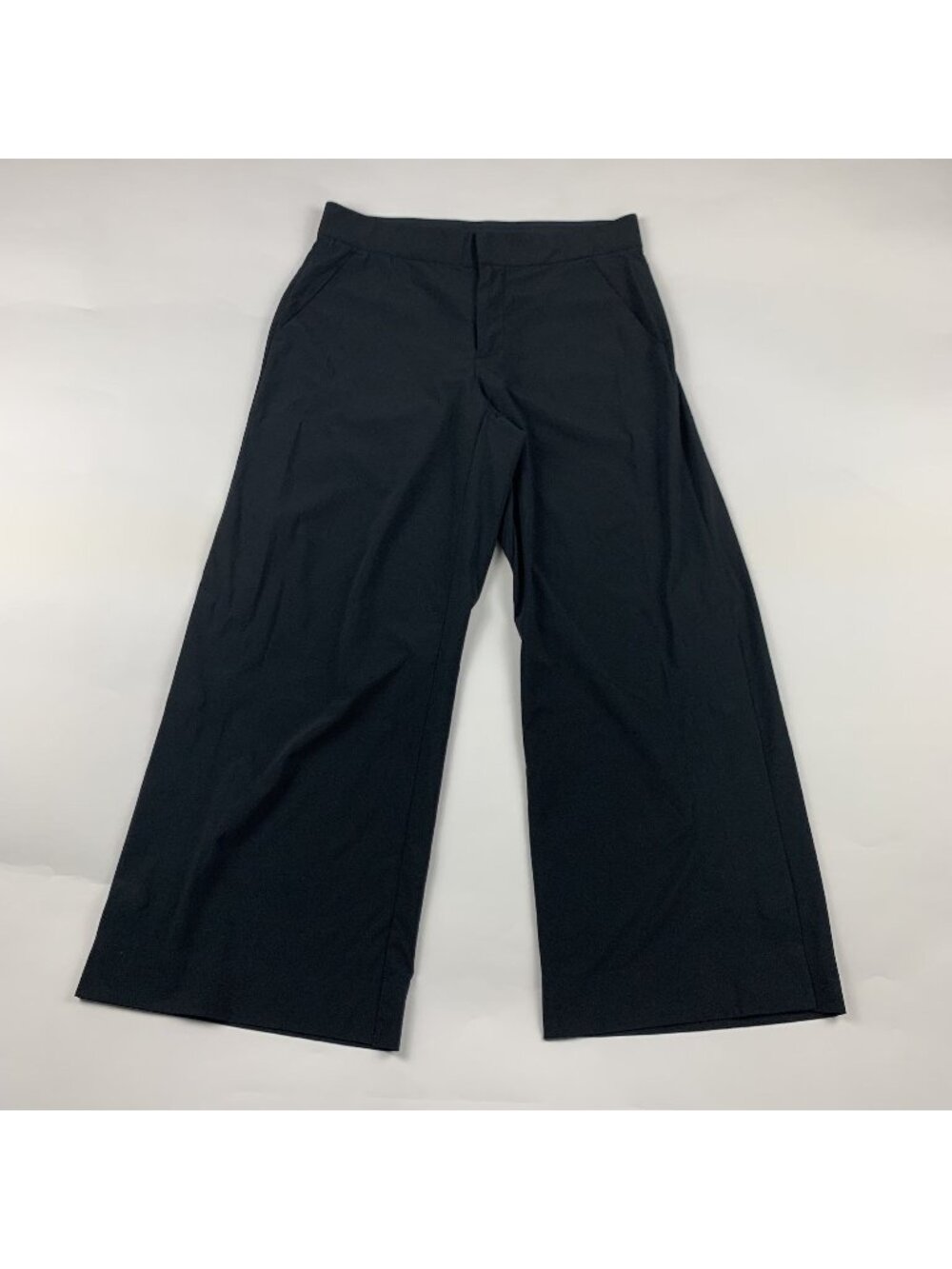 Athleta Black Tribeca Wide Leg Cropped Pant 2